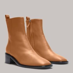 Everlane Tan Ankle Boots